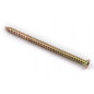 KAMA Metal Frame Countersunk Head Screw - 7.5 х 112 mm, Yellow zinc