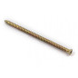 KAMA Metal Frame Countersunk Head Screw - 7.5 х 132 mm, Yellow zinc