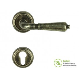 Дръжки за интериорни врати Forme Vintage Antik - Антично сребро, За секретен патрон