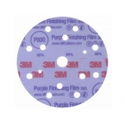 Абразивен велкро диск с филмова основа 3M 260L Hookit - ф150 мм, P1000