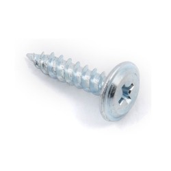 Zinc Plated Washer Screw - White, 4.2 х 19 mm