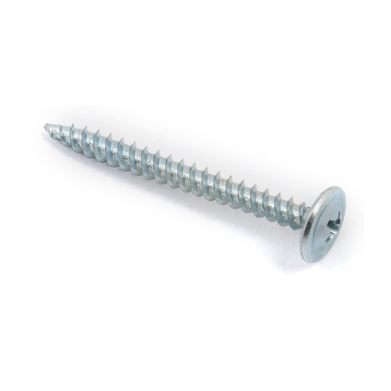 Wkret-met WPC Zinc Plated Washer Screws - 4.2 x 40 mm, 400 pcs