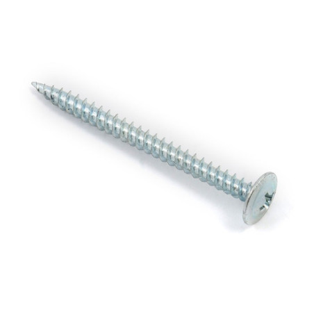 Zinc Plated Washer Screw - White, 4.2 х 50 mm