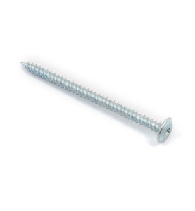 Zinc Plated Washer Screw - White, 4.2 х 65 mm