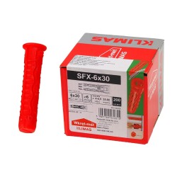 Wkret-met SFX Multi-purpose Plugs - 6 x 30 mm