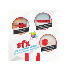 Wkret-met SFX Multi-purpose Plugs - 10.0 x 60 mm, 100 pcs