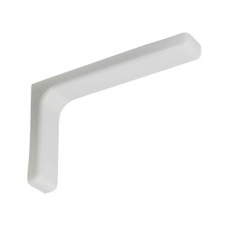WSPP Shelf Bracket With Plastic Cover - 180 х 115 х 35 mm, White