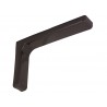 DMX WSPP Shelf Bracket With Plastic Cover - 180 х 115 х 35 mm, Brown