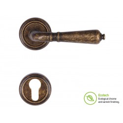 Дръжки за интериорни врати Forme Vintage Antik - Античен бронз, За Секретен патрон