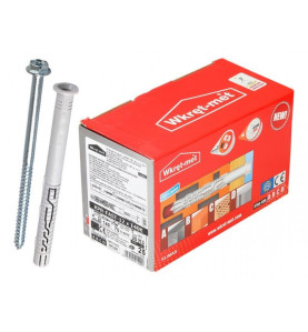 Wkret-met KPR-FAST Frame Plugs With Hex & Torx Head Screw - 12 x 300 mm
