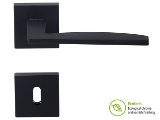 Дръжки за интериорни врати Forme Fashion Modena - Обикновен ключ, Черен мат