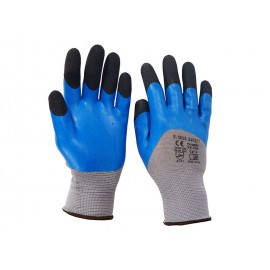 Чифт защитни работни ръкавици Chimera Lux топени в нитрил и латекс