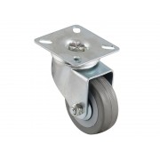 KAMA BQ07-S Ball-bearing Castor With Plate - ∅50 mm